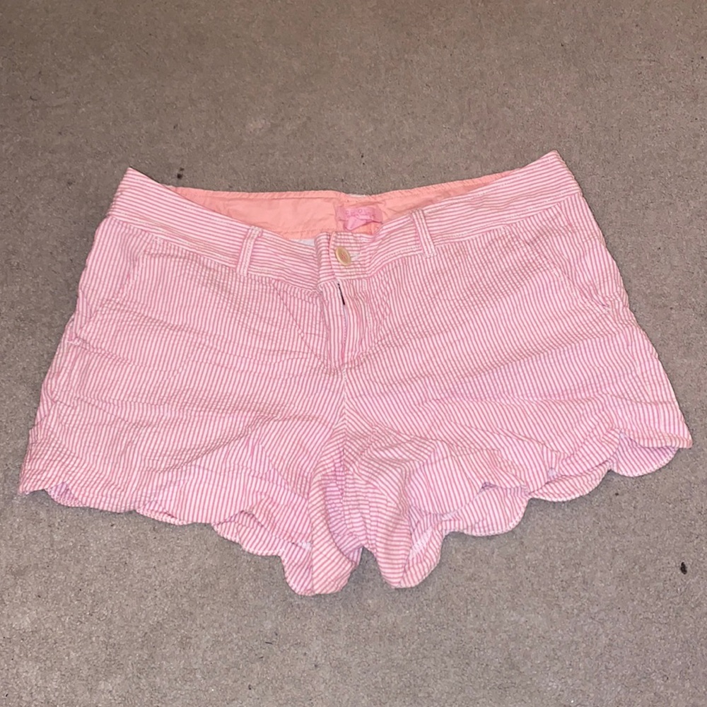 Lilly Pulitzer Pink/White Short size 14